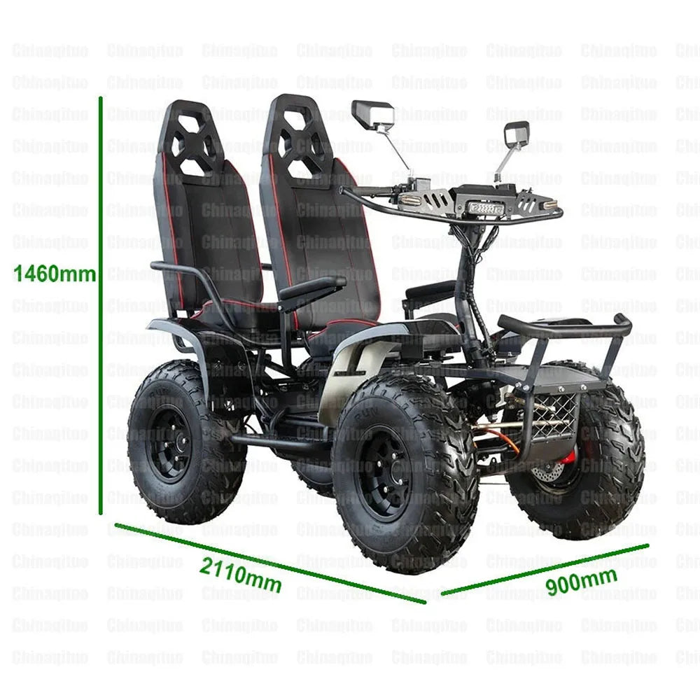 Powerful Electric Scooter 75km/h Fast Off Road Performance Hydraulic V-Fork E-Scooter Dropshipping