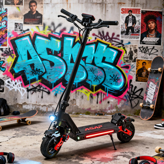 2026 US Warehouse Stock 500W Foldable Adult 48V 13Ah Battery 25kmh 40km Range Powerful Fast Delivery High Performance E-Scooter