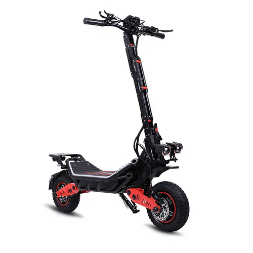 Cross-border Wholesale 6000W Dual-drive Aluminum Alloy Off-road Foldable Adult Long-range Electric Scooter with 75km/h Speed