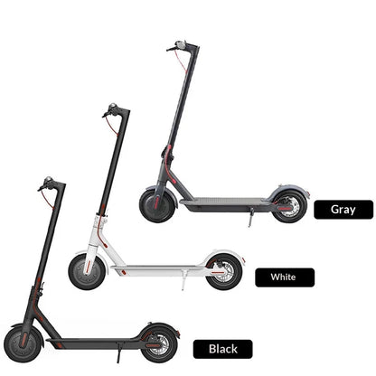Cross-border Wholesale for Aluminum Alloy Electric Scooter 8.5-inch for Adults Folding Portable Mobility Scooter 20km/h Speed