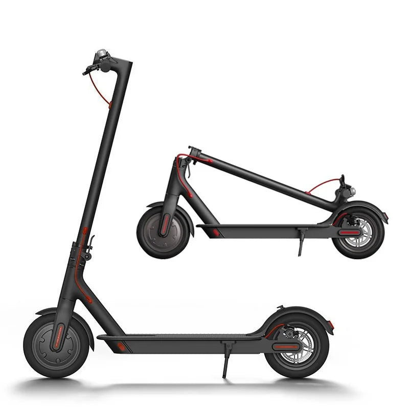 Cross-border Wholesale for Aluminum Alloy Electric Scooter 8.5-inch for Adults Folding Portable Mobility Scooter 20km/h Speed