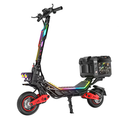 Cross-border Wholesale 6000W Dual-drive Aluminum Alloy Off-road Foldable Adult Long-range Electric Scooter with 75km/h Speed