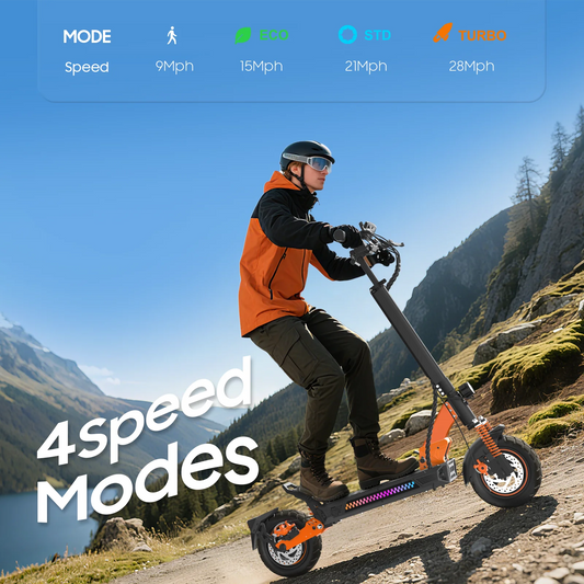 Tufront E3s  Lithium Battery Foldable Waterproof E Scooter 1000W Brushless Motor 48V 20Ah Electric Scooter for Adults