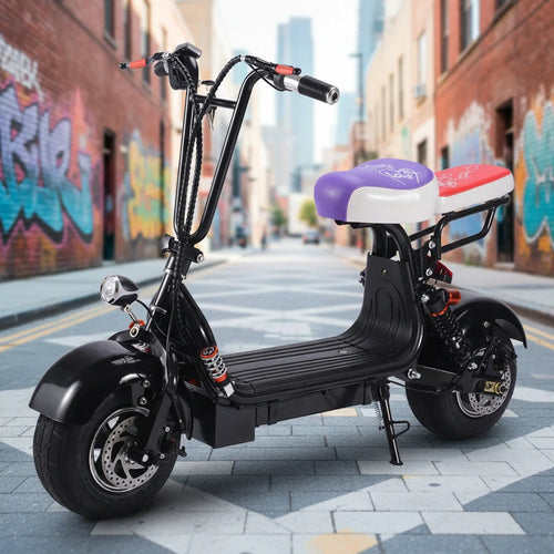 Brushless Electric Bike Folding Scooter for Adult Battery Mobility Scooter Mini Commute Lithium Pedal Adult Two-Wheel Scooter